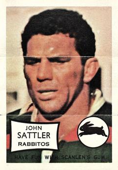 1970 Scanlens - Pin-Ups #NNO John Sattler Front